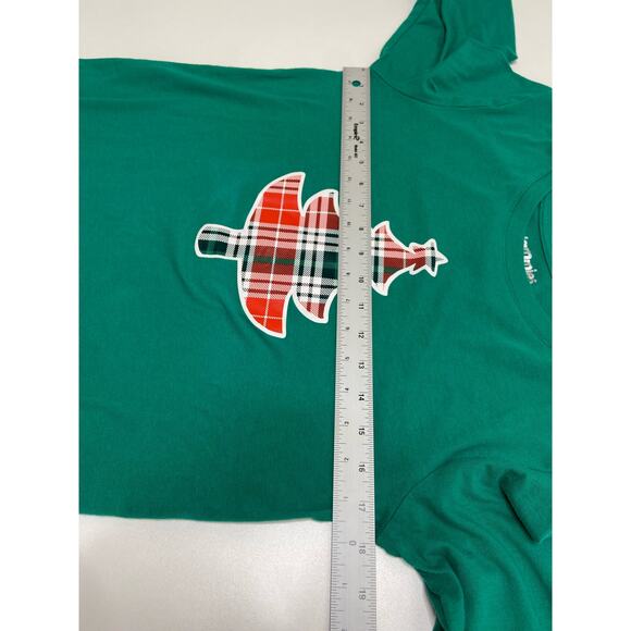 Jammies For Your Families Merry Bright Tree Top & Bottom Pajama‎ Set Green Red S - Picture 11 of 13